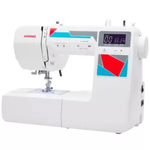 Janome MOD-100Q Quilting and Sewing Machine with Bonus Quilting Accessories