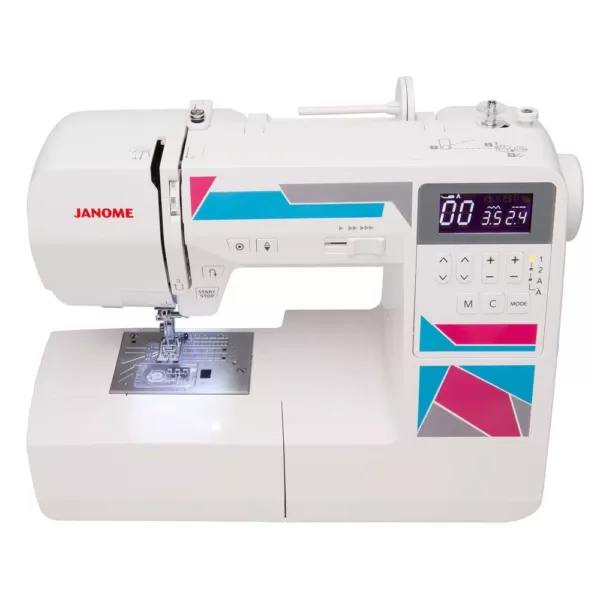 Janome MOD-200 Computerized Sewing Machine with 200-Stitches and Memory