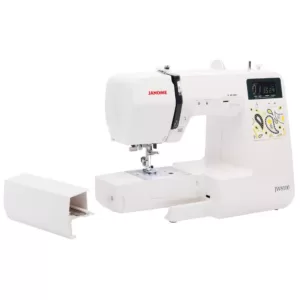 Janome JW8100 100-Stitch Sewing Machine with Bonus Accessories