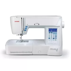 Janome Skyline S3 120 Stitch Sewing Machine with Large Workspace