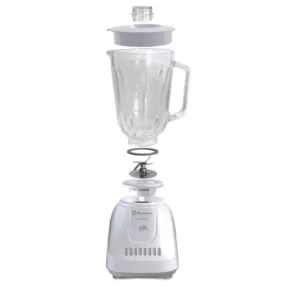 Koblenz Kitchen Magic Collection 50 oz. 10-Speed and 2-Pulses White Glass Jar Blender