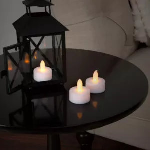 Lavish Home 1.5 in. H LED Tea Light Candle Set (24-Piece)