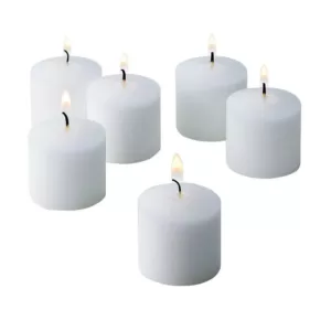 Light In The Dark White Unscented Votive Candles (Set of 288)