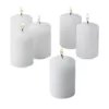 Light In The Dark White Unscented Votive Candles (Set of 36)