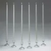 Light In The Dark 24 in. Tall White Taper Candles (Set of 12) with New Ez Safe Storage Box