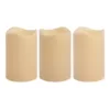 LUMABASE 4.5 in. Pillar LED Candle (Set of 3)