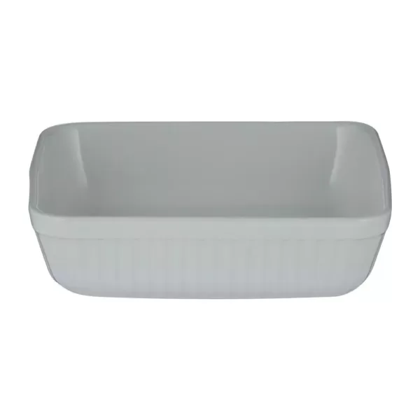 Mason Cash Classic 2-Piece White Bakeware Set