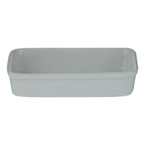 Mason Cash Classic 2-Piece White Bakeware Set