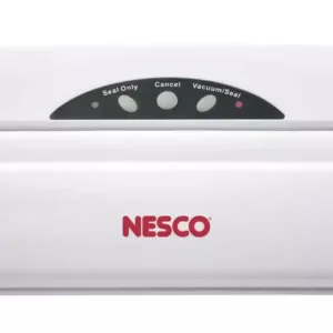 Nesco White Food Vacuum Sealer with Bags