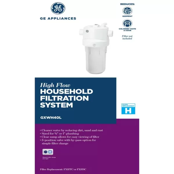 GE Whole House Water Filtration System