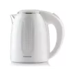 Ovente 7-Cup White Stainless Steel BPA-Free Electric Kettle with Auto Shut-Off and Boil-Dry Protection