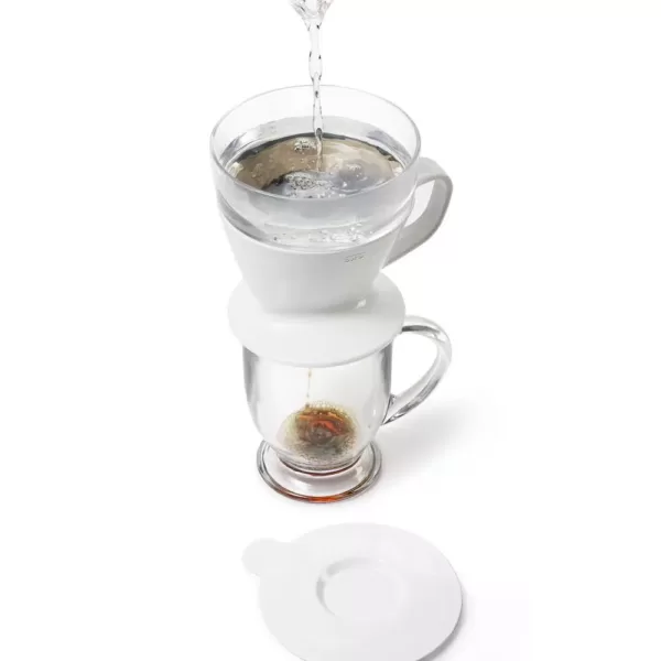 OXO Good Grips 1.5-Cup White Pour-Over Coffee Maker