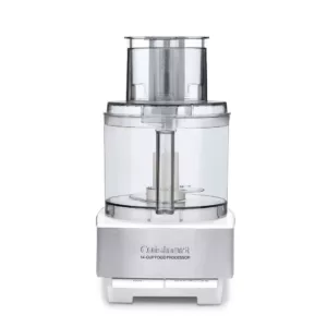 Cuisinart Custom 14-Cup 2-Speed White Stainless Steel Food Processor with Pulse Control