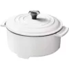 Starfrit THE ROCK 3.2 Qt. White Electric Casserole Slow Cooker