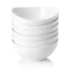 Sweese 4 oz. White Porcelain Mini Bowls (Set of 6)