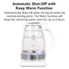 Tribest 6-Cup White Raw Tea Kettle