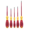 Wiha 5-Piece Insulated SoftFinish Screwdriver Set