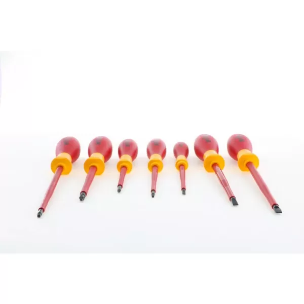 Wiha 7-Piece Insulated SoftFinish Screwdriver Set