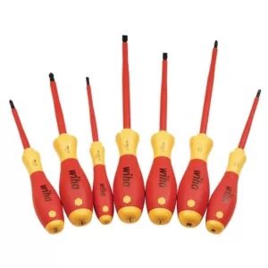 Wiha 7-Piece Insulated SoftFinish Screwdriver Set