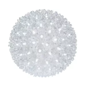 Wintergreen Lighting 6 in. 70-Light LED Cool White Decorative Starlight Sphere