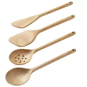 Ayesha Curry Parawood 4-Piece Cooking Tool Set