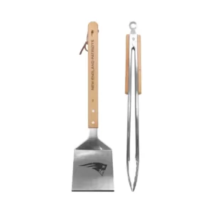 sportsvault New England Patriots 2-Piece BBQ Utensil Set