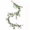 Worth Imports 5 ft. Green Leaves and Red Berries Garland