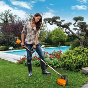 Worx Power Share 40-Volt 13 in. String Trimmer and Wheeled Edger (Tool-Only)