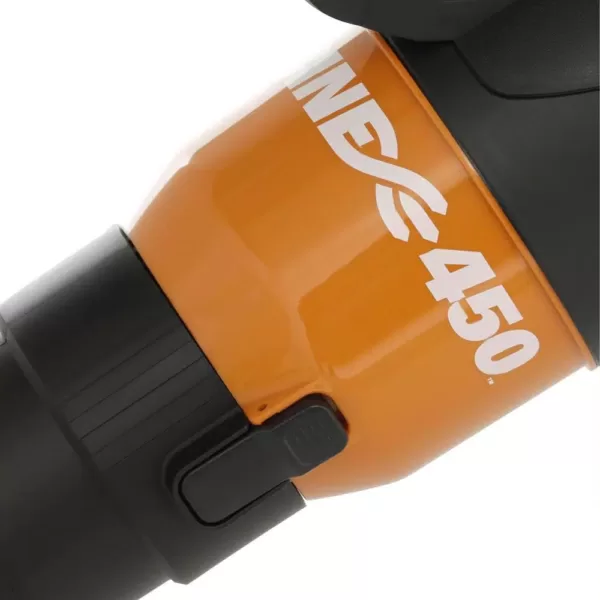 Worx 7.5 Amp, 120 mph, 450 cfm, 2 Speed TURBINE Electric Leaf Blower