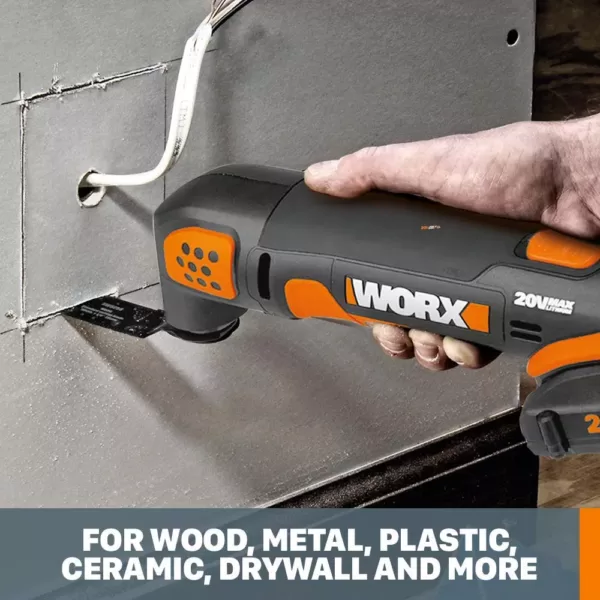 Worx POWER SHARE 20-Volt Oscillating Tool