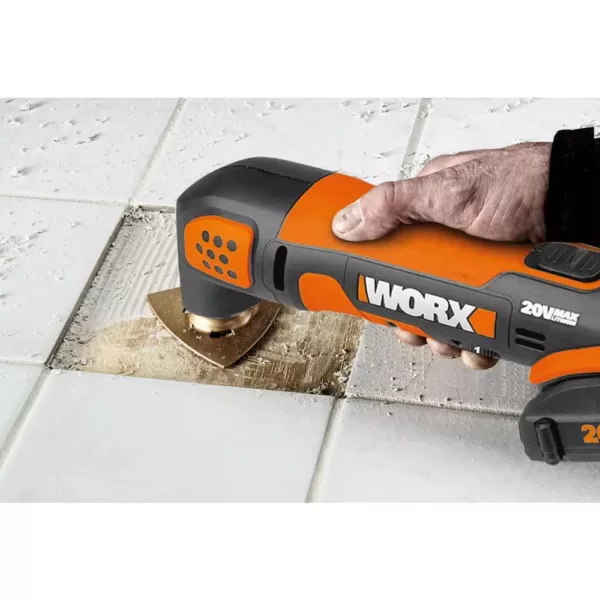 Worx POWER SHARE 20-Volt Lithuim-Ion Oscillating Tool (Bare Tool Only)