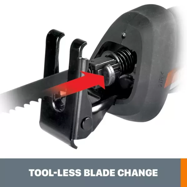 Worx POWER SHARE 20-Volt Reciprocating Saw