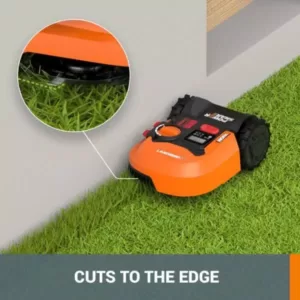 Worx POWER SHARE 20-Volt 7 in. 4.0 Ah Lithium-Ion Robotic Landroid M Mower, Brushless Wheel Motors, Wifi Plus Phone App