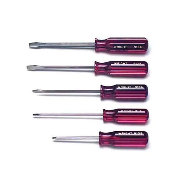 Wright Tool Screwdriver Set (5-Piece)