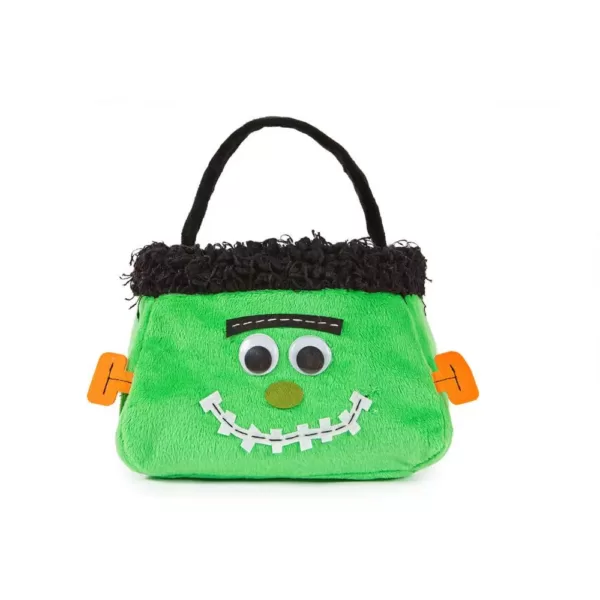 Xia Home Fashions 7 in. x 7 in. x 13 in. Frankenstein Halloween Treat Bag