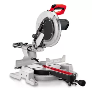 XtremepowerUS 15 Amp 12 in. 4,000 RPM Corded Single-Bevel Sliding Compound Miter Saw