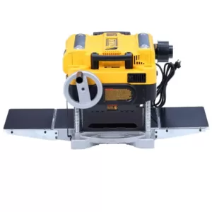 DEWALT 15 Amp Corded 13 in. Heavy-Duty 2-Speed Thickness Planer with (3) Knives, In Feed Table and Out Feed Table