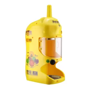 Great Northern Polar Pal 32 oz. Yellow Electric Ice Shaver and Snow Cone Machine