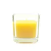 Zest Candle 2 in. Yellow Citronella Square Glass Votive Candles (12-Box)