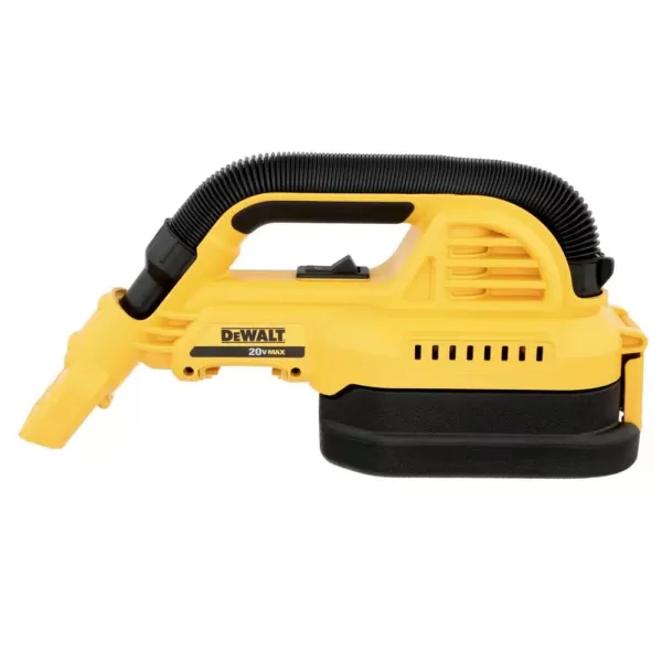 DEWALT 20-Volt MAX Cordless 1/2 Gal. Wet/Dry Portable Vacuum (Tool-Only)