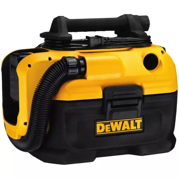 DEWALT 2 Gal. Cordless/Corded Wet/Dry Vacuum (Tool-Only) with 2Ah XR Battery Pack