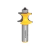 Yonico Bullnose Bead 1/2 in. Bead 1/2 in. Shank Carbide Tipped Router Bit