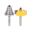 Yonico Rabbet with 6 Bearing 1/4 in. Shank Carbide Tipped Router Bit