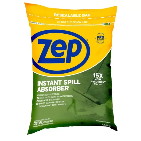 ZEP 3 lb. Instant Spill Absorber (Case of 6)