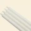 Zest Candle 10 in. White Straight Taper Candles (12-Set)