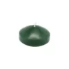 Zest Candle 1.75 in. Hunter Green Floating Candles (Box of 24)