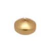 Zest Candle 1.75 in. Metallic Gold Floating Candles (Box of 24)