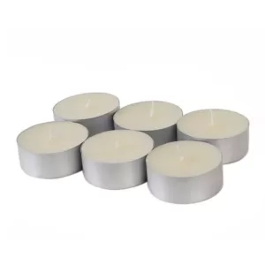 Zest Candle 2.25 in. Ivory Mega Oversized Tealights (12-Box)