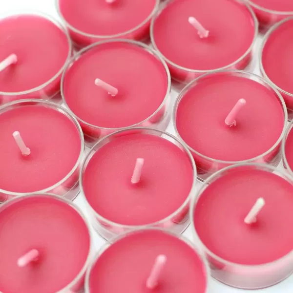 Zest Candle 1.5 in. Red Tealight Candles (50-Pack)