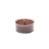 Zest Candle 1.5 in. Brown Tealight Candles (50-Pack)